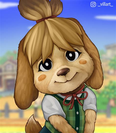 isabelle animal crossing art|More.